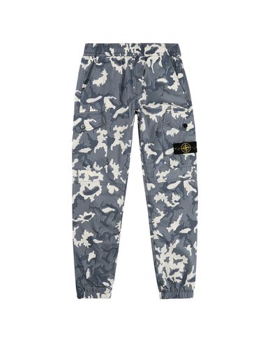 STONE ISLAND JUNIOR Trousers Man 30637 CAMOUFLAGE f