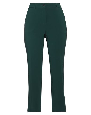 Alberto Biani Woman Pants Emerald Green Size 6 Triacetate, Polyester In Green