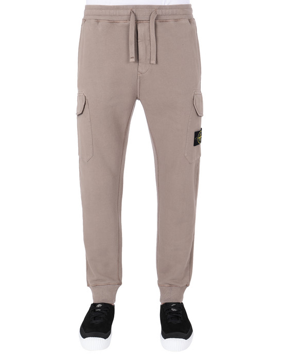 white stone island cargo pants