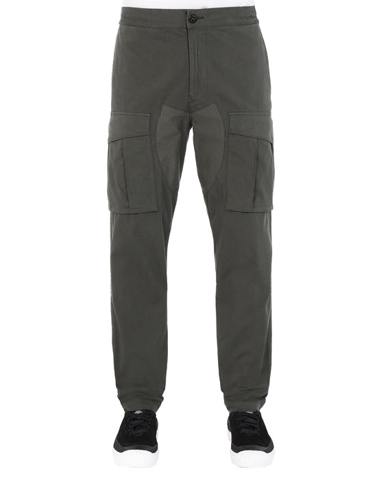 stone island black jogging pants