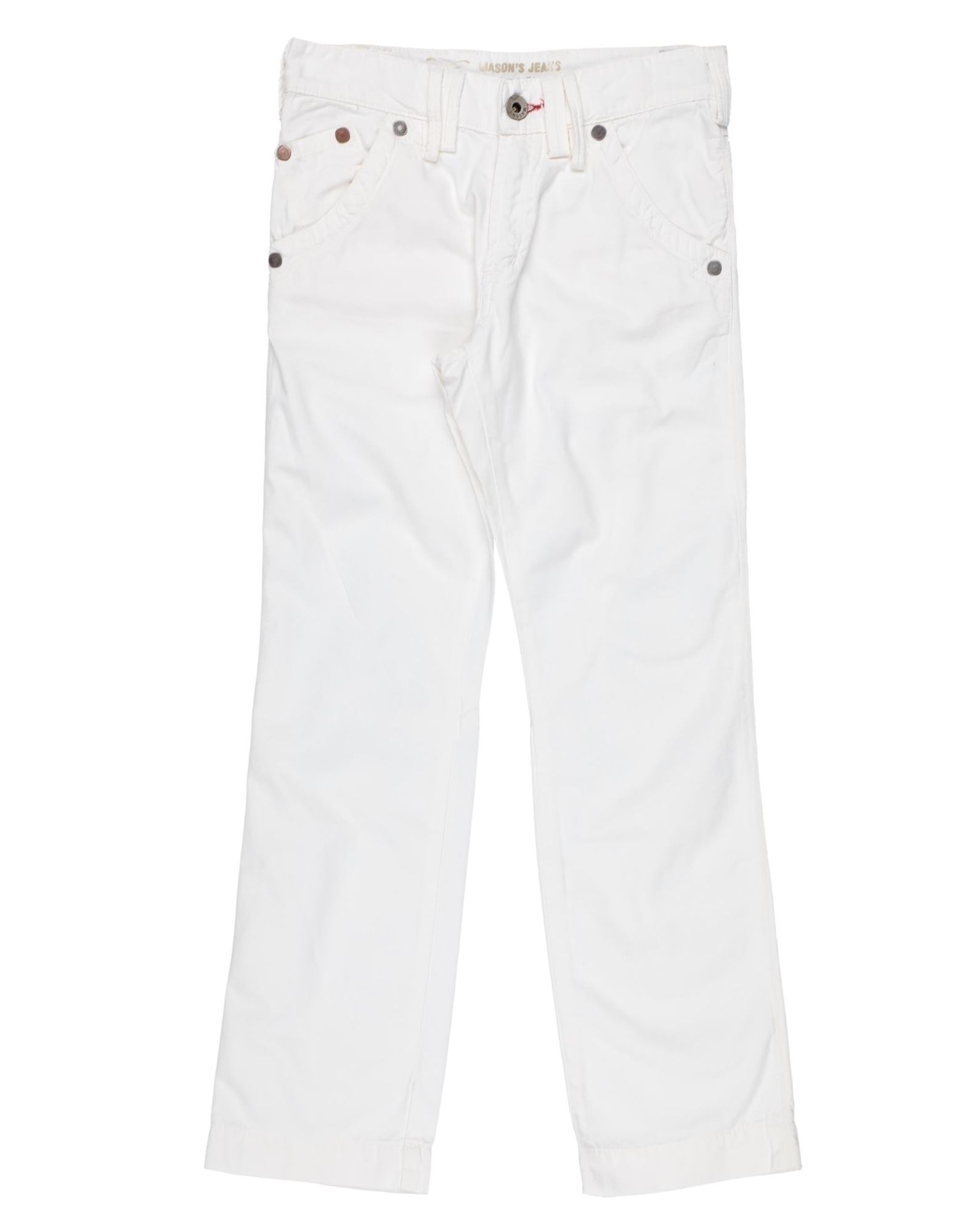 Mason's Jeans Kids' Pants In White