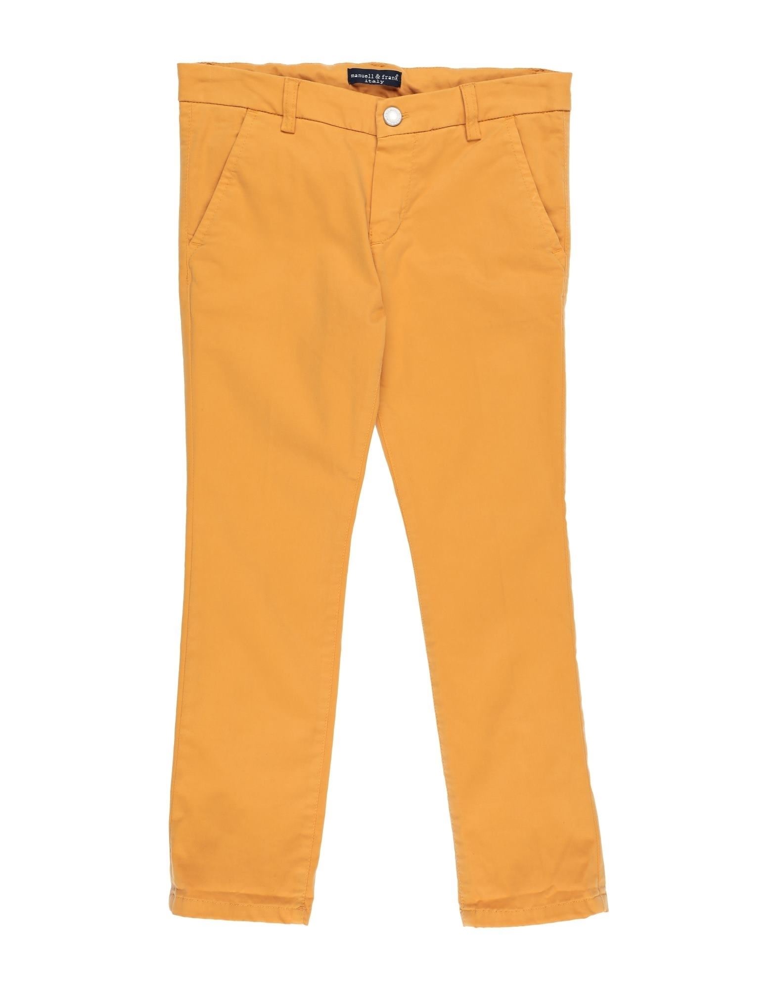Manuell & Frank Kids' Pants In Yellow