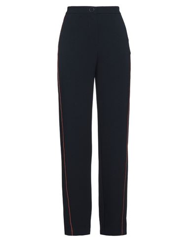 SE-TA ROSY IACOVONE SE-TA ROSY IACOVONE WOMAN PANTS MIDNIGHT BLUE SIZE 6 ACETATE, POLYESTER