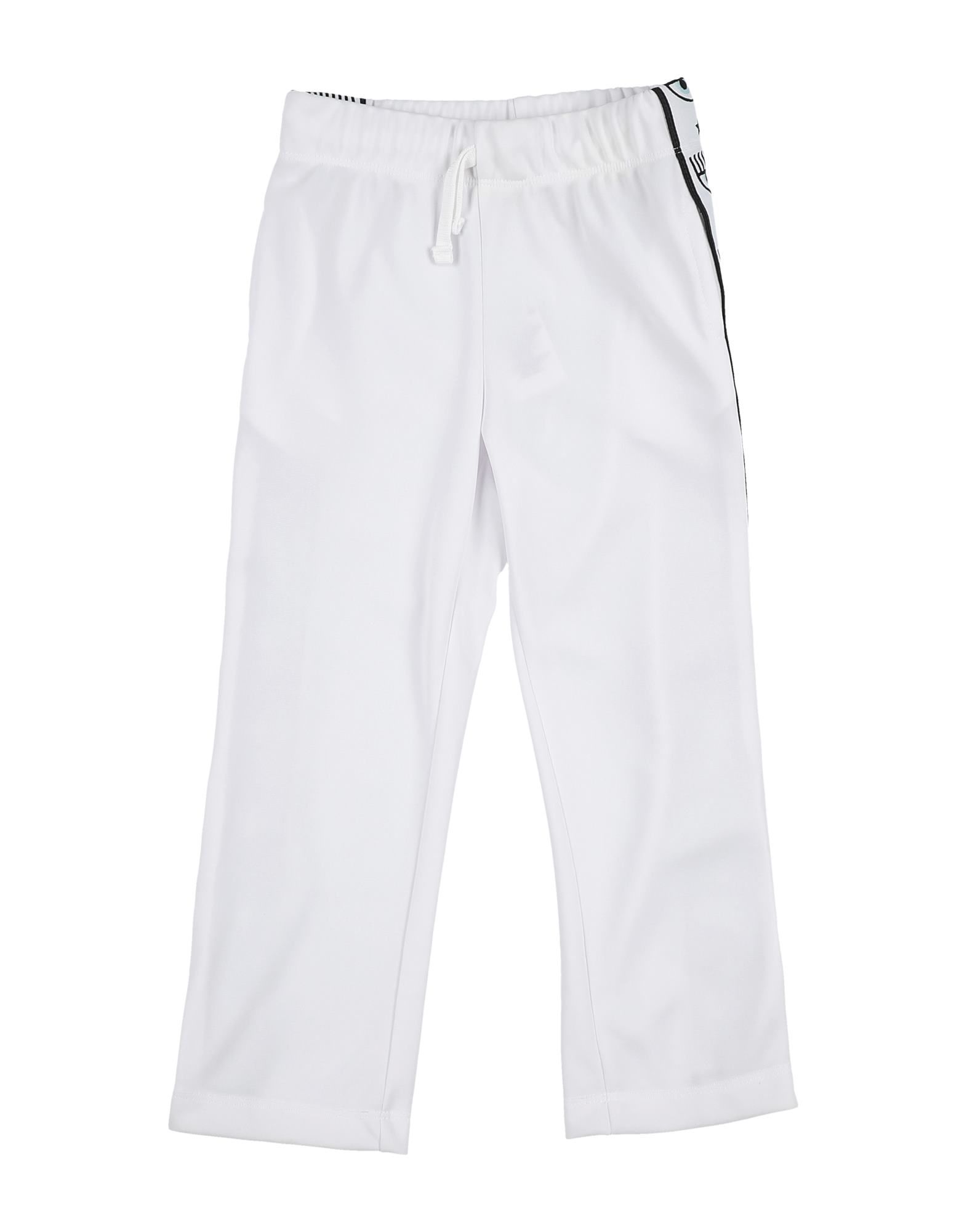 Chiara Ferragni Kids' Pants In White