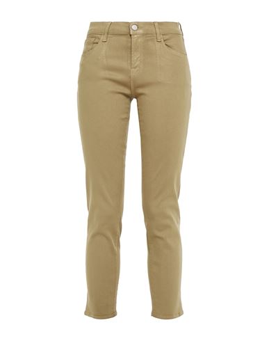 Shop J Brand Woman Pants Military Green Size 30 Cotton, Polyester, Elastane