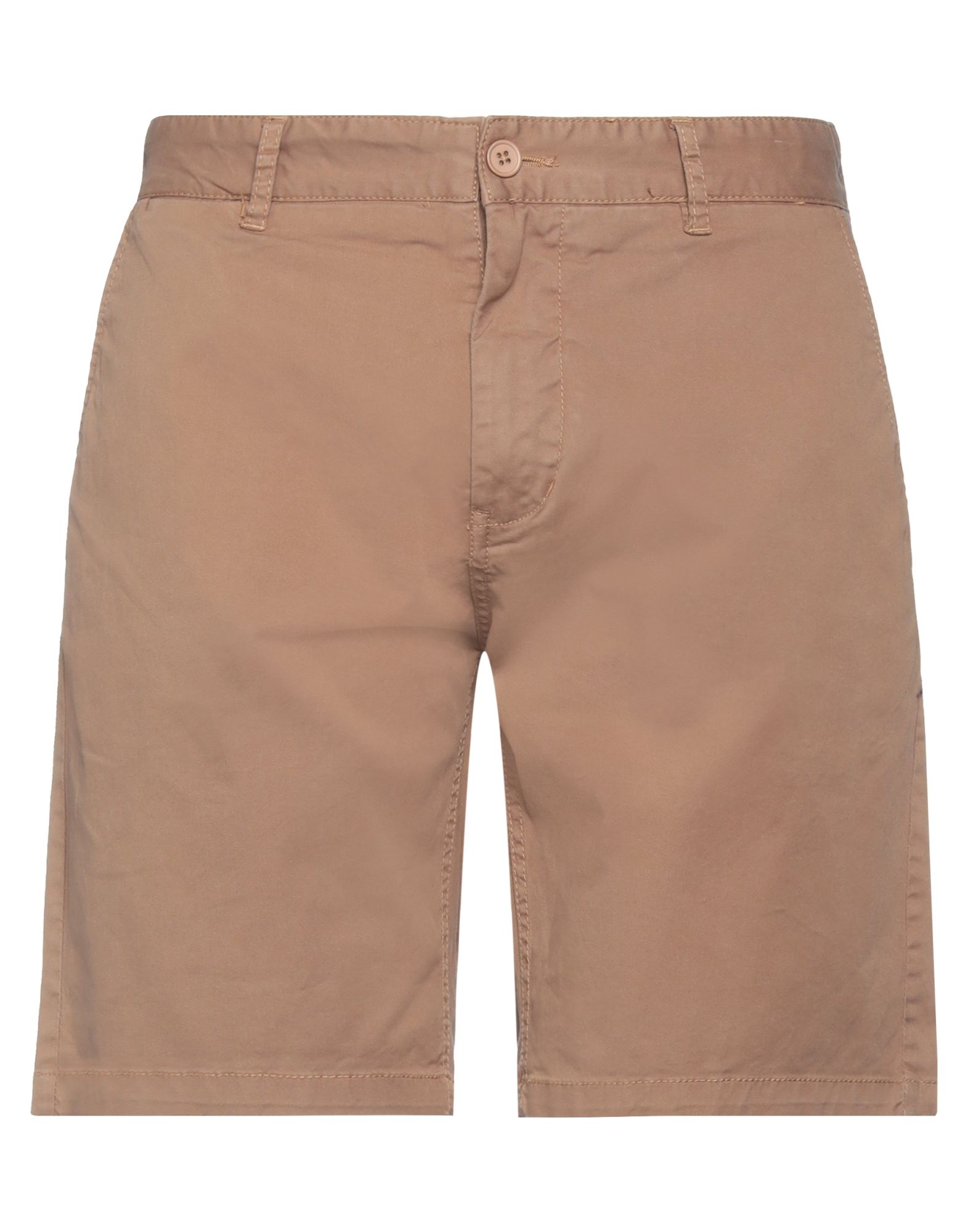 Minimum Man Shorts & Bermuda Shorts Brown Size Xl Cotton, Elastane