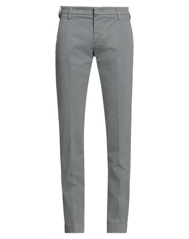 Entre Amis Man Pants Grey Size 35 Cotton, Polyester, Elastane In Grey