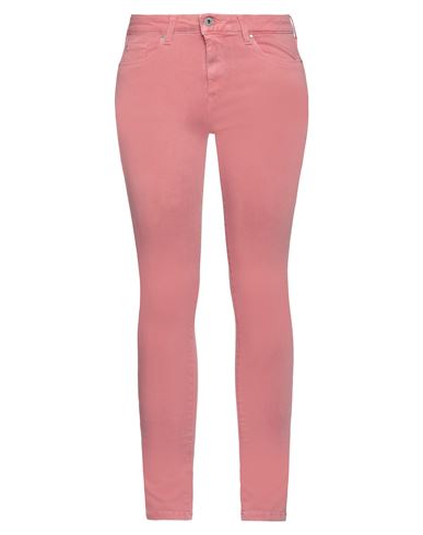 Pepe Jeans Woman Pants Pastel Pink Size 26w-30l Cotton, Pes - Polyethersulfone, Elastane