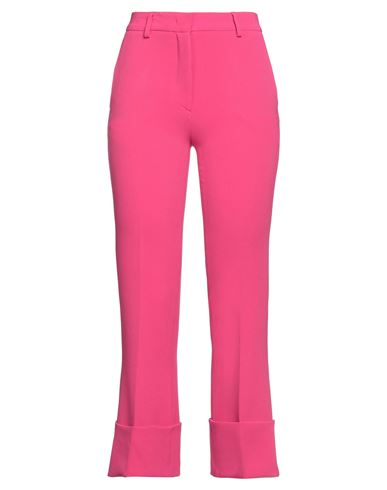 Alberto Biani Woman Pants Fuchsia Size 4 Triacetate, Polyester In Pink