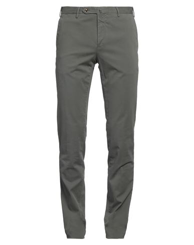 Pt Torino Man Pants Lead Size 32 Cotton, Elastane In Grey