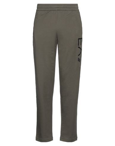 Ea7 Man Pants Green Size 3xl Cotton In Green