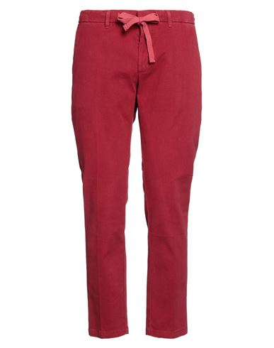 Harmont & Blaine Man Pants Brick Red Size 40 Cotton, Elastane