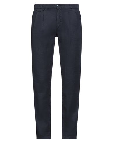 Mason's Man Pants Midnight Blue Size 30 Linen, Cotton, Elastane In Blue
