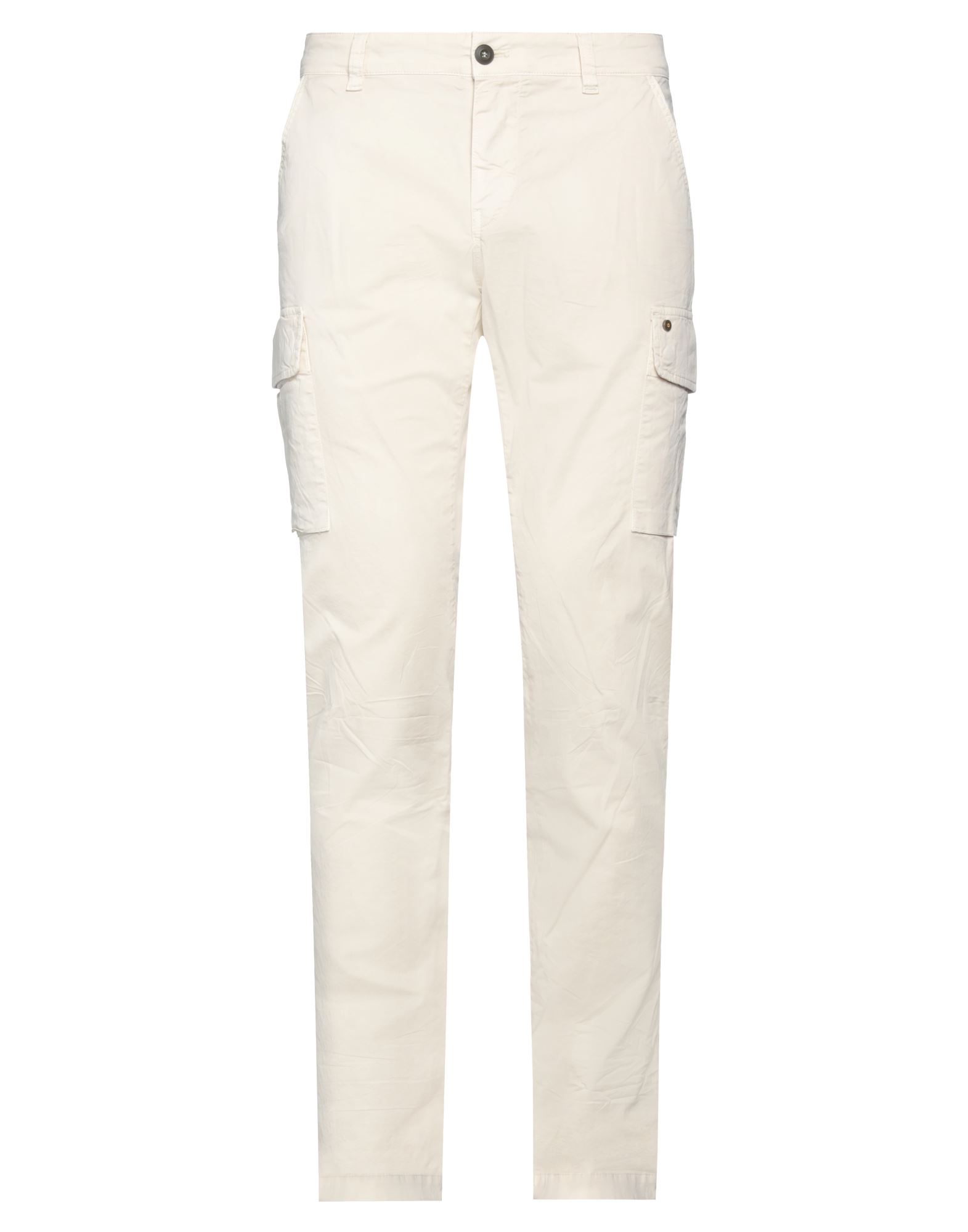 Mason's Man Pants Cream Size 38 Cotton, Elastane In White