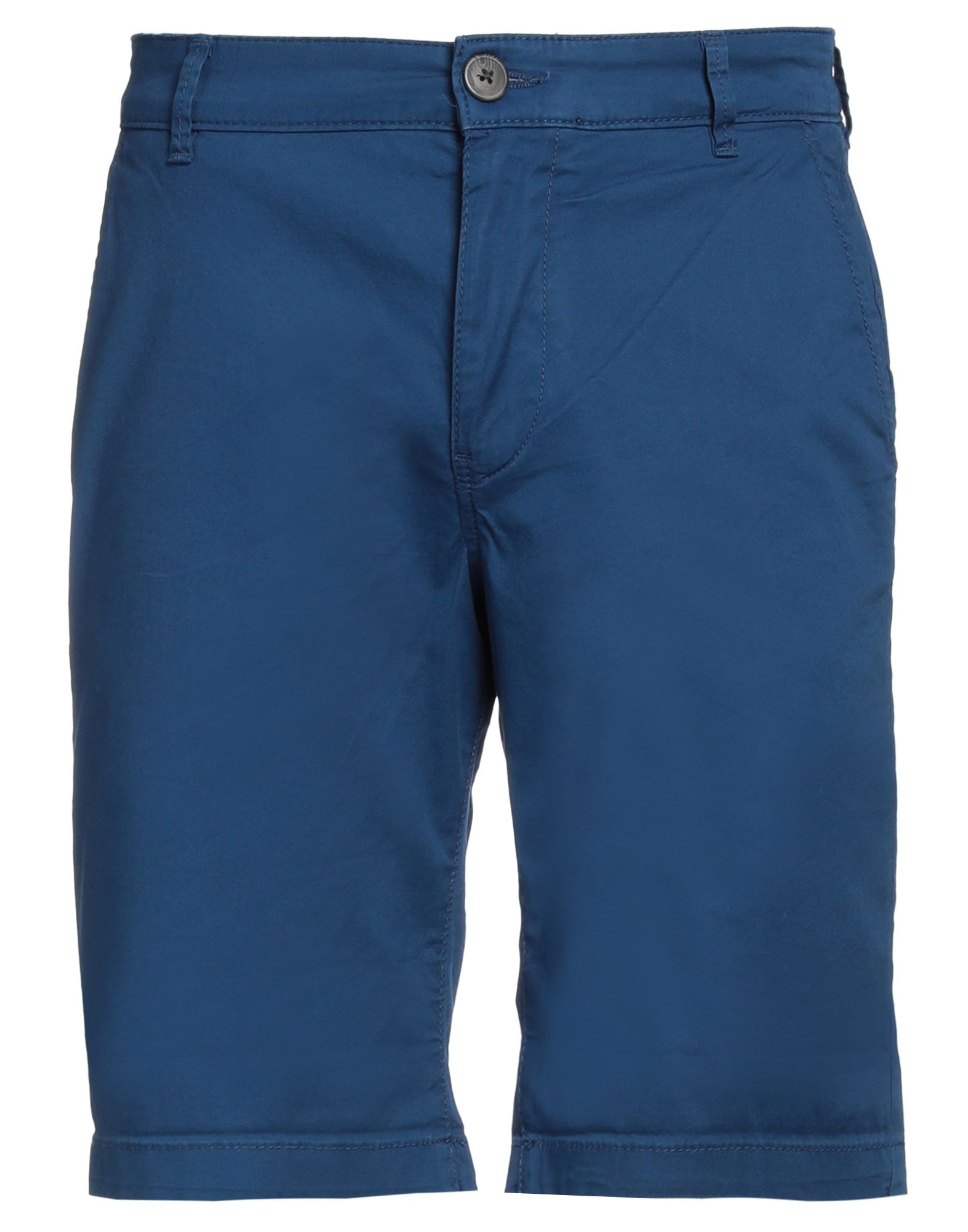 Selected Homme Man Shorts & Bermuda Shorts Blue Size S Organic Cotton, Elastane