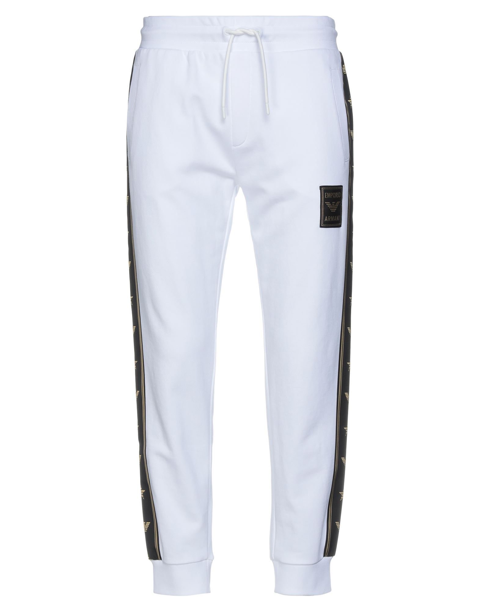 Emporio Armani Casual Pants In White