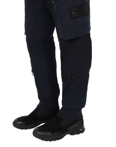 stone island poplin cargo trousers