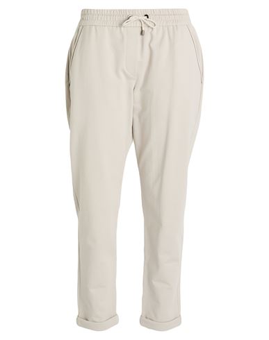 Brunello Cucinelli Woman Pants Beige Size S Cotton, Elastane, Brass