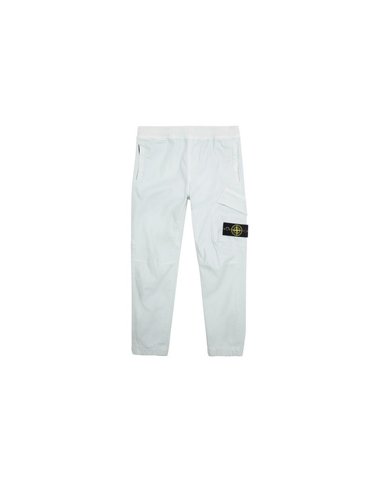 STONE ISLAND JUNIOR 30714 Trousers Man Aqua