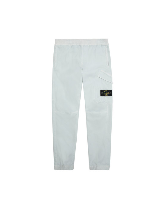 STONE ISLAND JUNIOR 30714 Trousers Man Aqua