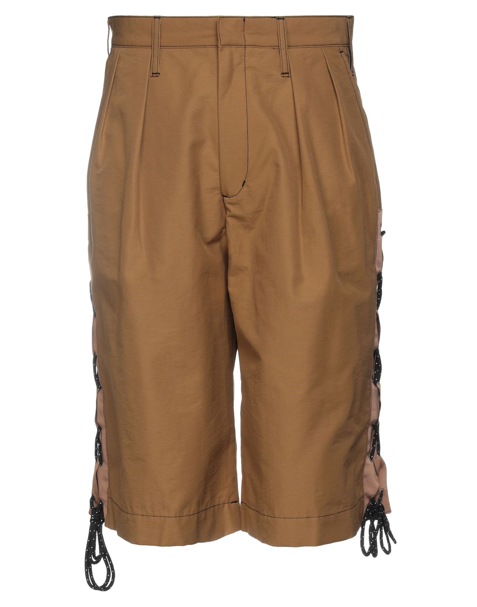Flagstuff Man Shorts & Bermuda Shorts Camel Size L Cotton, Polyester In Beige