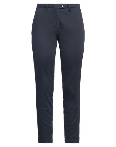 Michael Coal Woman Pants Navy Size 31 Cotton, Elastane In Black