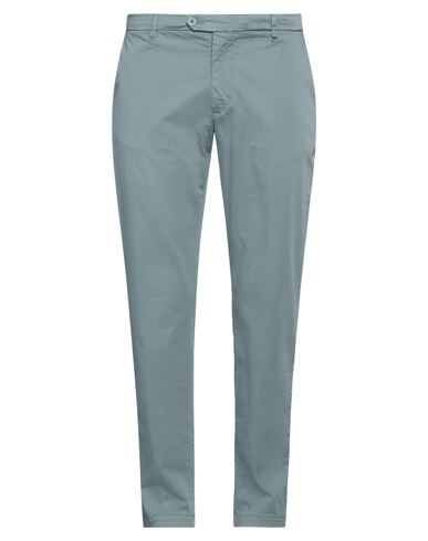 Liu •jo Man Man Pants Slate Blue Size 42 Cotton, Elastane
