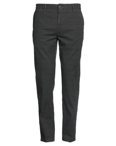 Incotex Man Pants Steel Grey Size 36 Cotton, Elastane In Grey