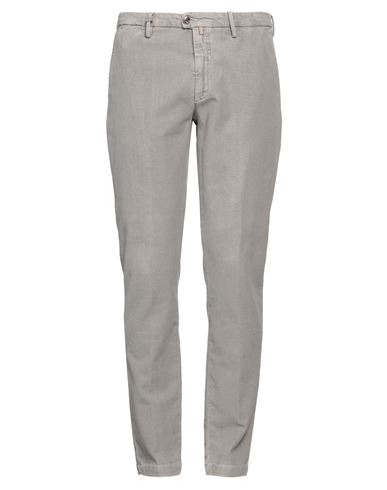 BARBATI BARBATI MAN PANTS DOVE GREY SIZE 34 COTTON, ELASTANE