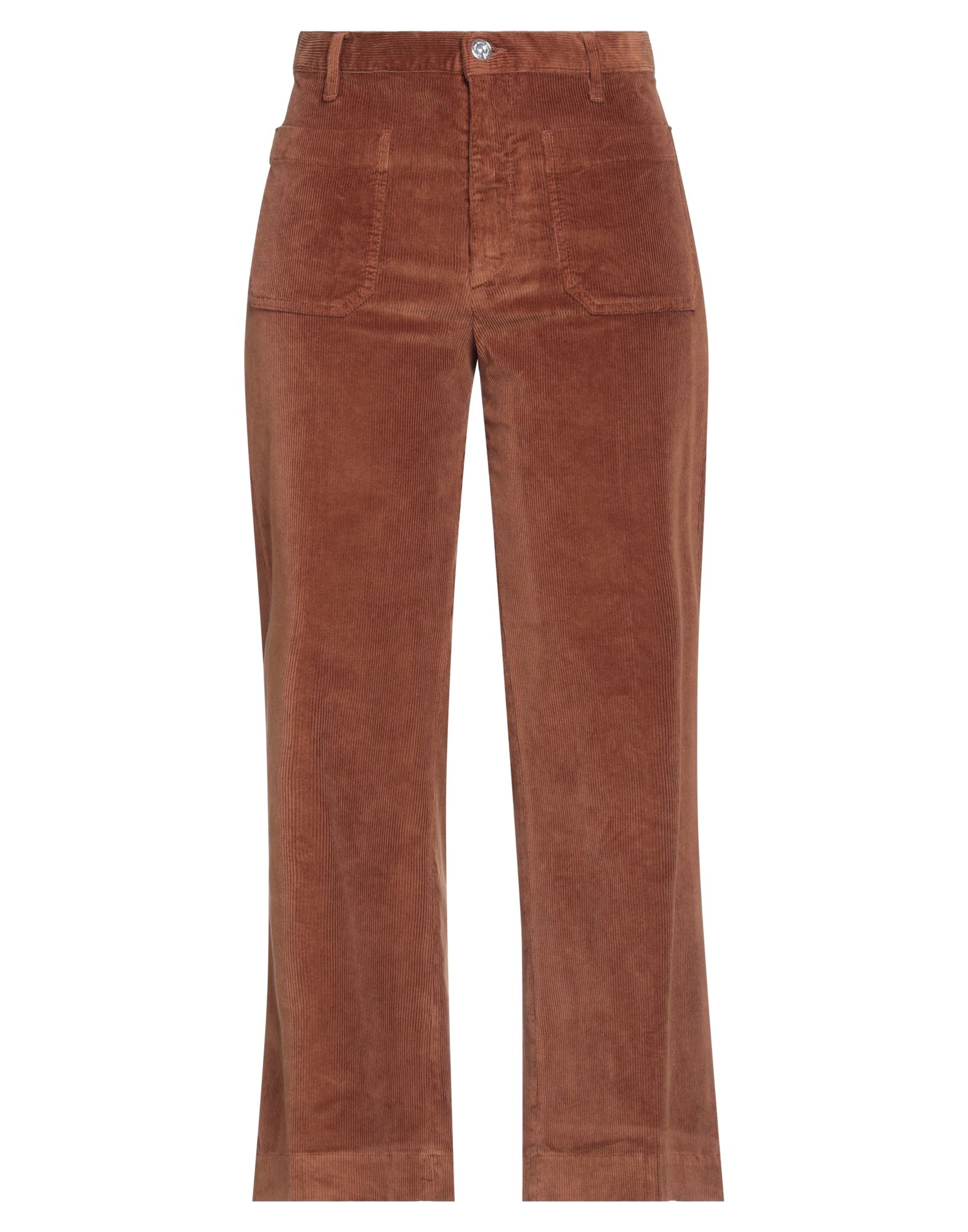 Nine:inthe:morning Nine In The Morning Woman Pants Tan Size 27 Cotton, Modal, Elastane In Brown