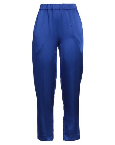 Giada Benincasa Woman Pants Bright Blue Size M Acetate, Viscose