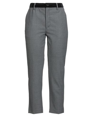 True Tradition Woman Pants Lead Size 8 Polyester, Virgin Wool, Elastane
