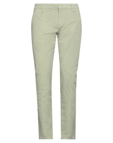 Dondup Man Pants Sage Green Size 31 Cotton, Elastane