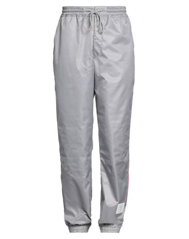 Thom Browne Man Pants Light Grey Size 5 Polyester