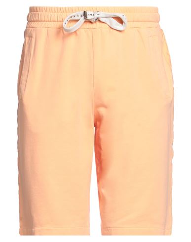 Daniele Fiesoli Man Shorts & Bermuda Shorts Apricot Size L Cotton, Elastane In Orange