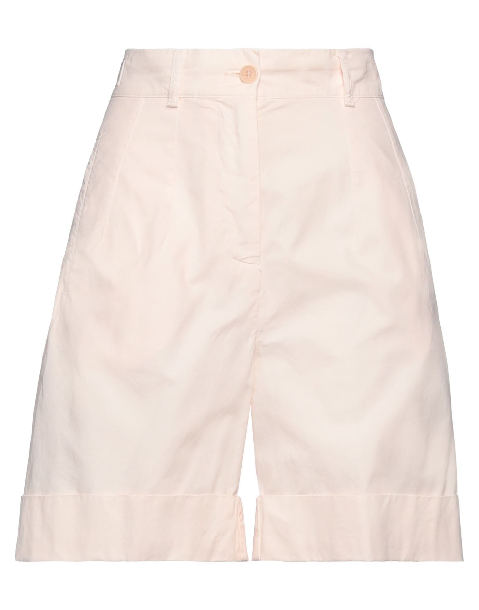 Aspesi Woman Shorts & Bermuda Shorts Light Pink Size 8 Cotton