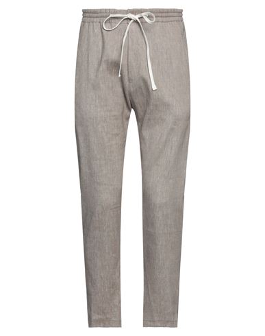 Shop Drykorn Man Pants Brown Size 32w-32l Linen, Polyester, Viscose, Elastane