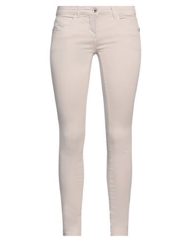 Patrizia Pepe Woman Jeans Light Grey Size 30 Cotton, Polyester, Elastane In Neutral