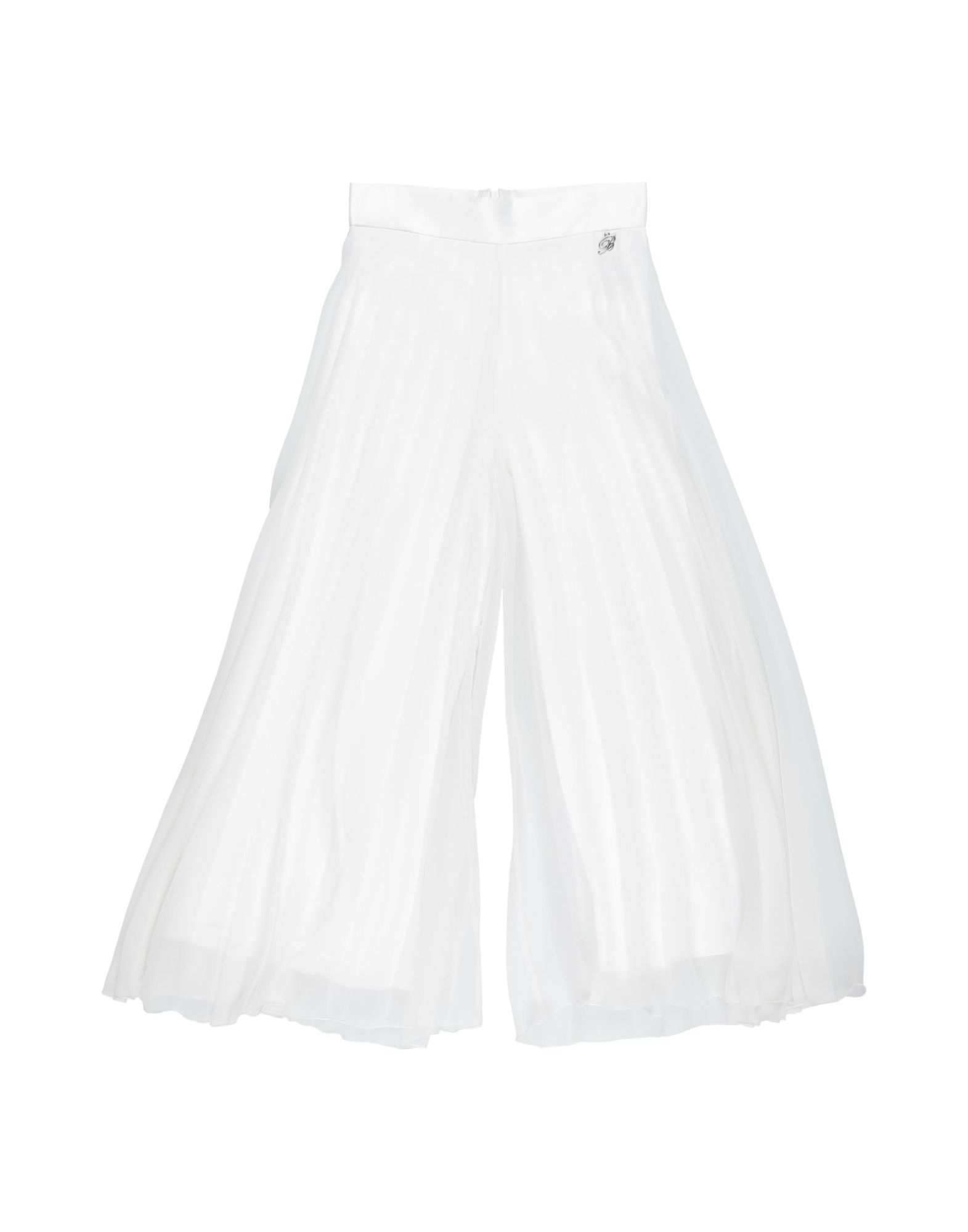 Miss Blumarine Kids' Casual Pants In White