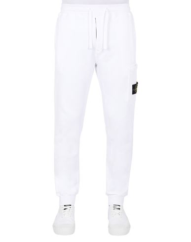 stone island fleece badge jogging bottoms