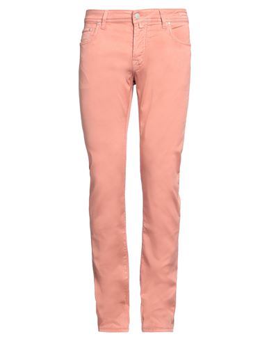 Jacob Cohёn Man Pants Apricot Size 34 Lyocell, Cotton, Elastane In Orange