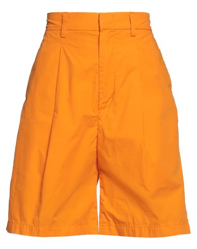 Department 5 Woman Shorts & Bermuda Shorts Orange Size 28 Cotton