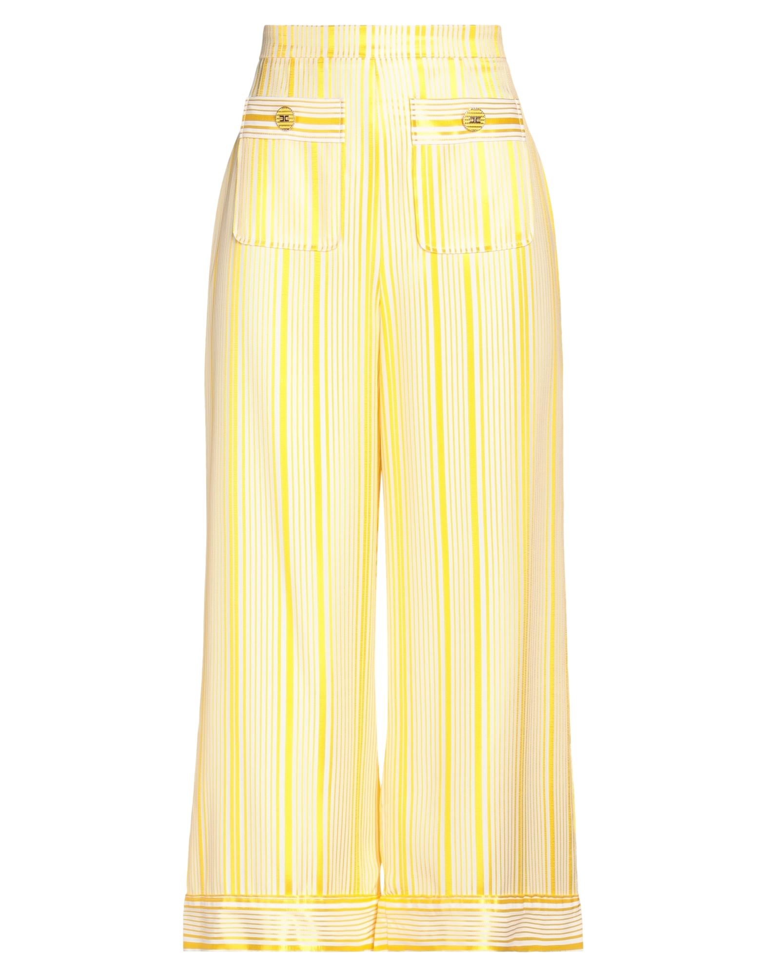 Elisabetta Franchi Pants In Yellow