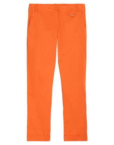 Patrizia Pepe Woman Pants Orange Size 6 Cotton, Polyamide, Elastane In Orange