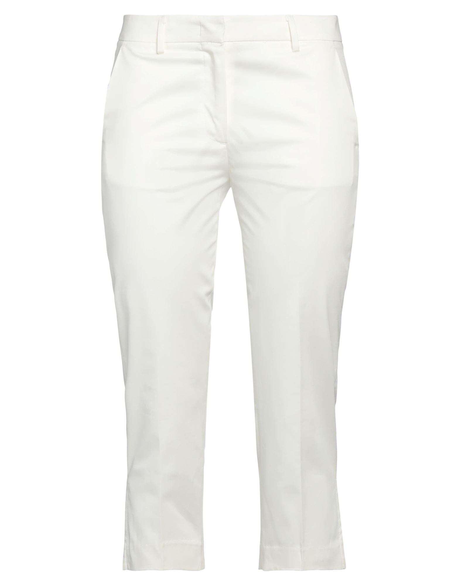 Mauro Grifoni Cropped Pants In White