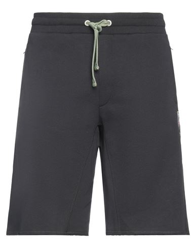 Blauer Man Shorts & Bermuda Shorts Black Size Xl Cotton, Polyester
