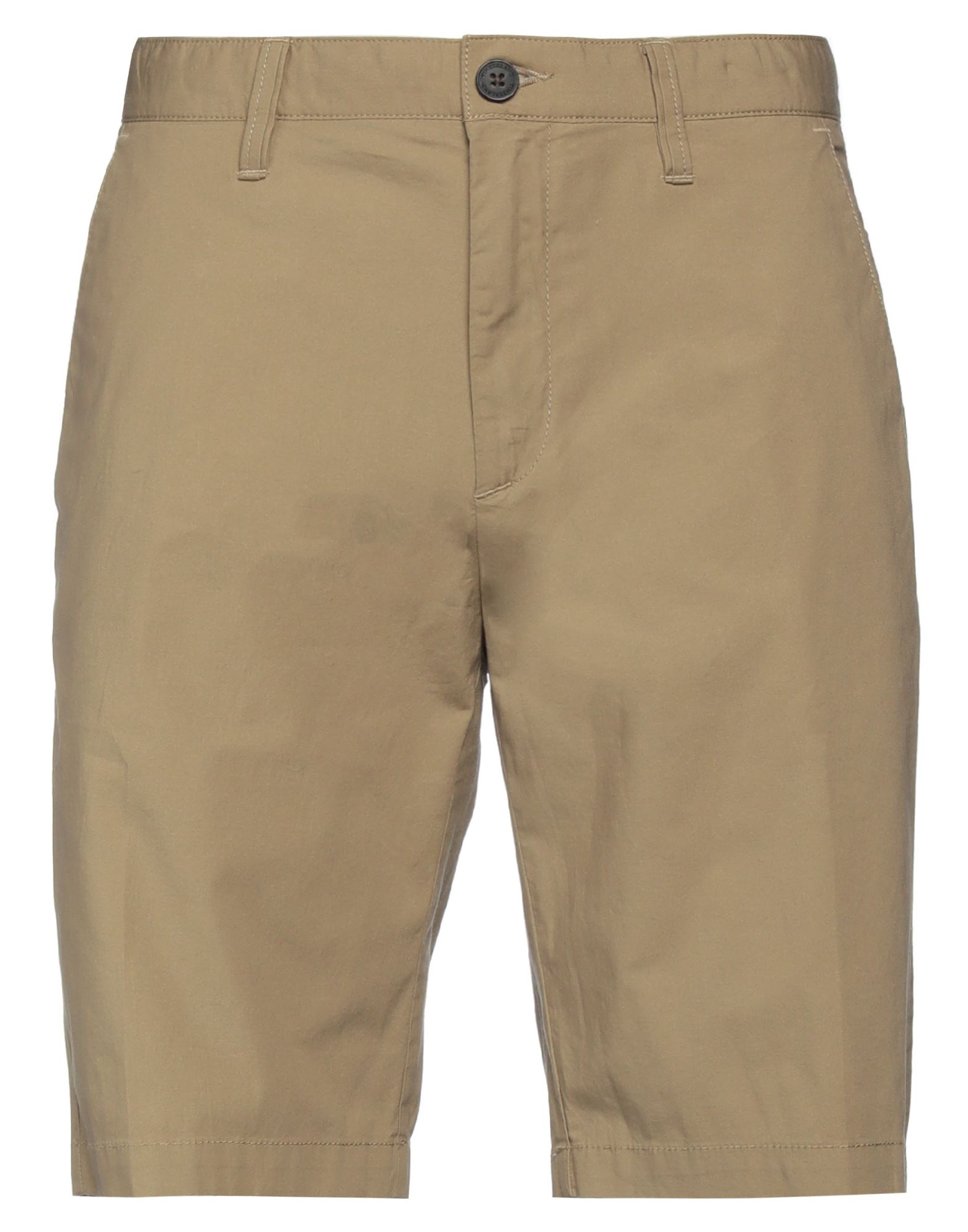 Timberland Man Shorts & Bermuda Shorts Camel Size 40 Cotton, Elastane In Beige