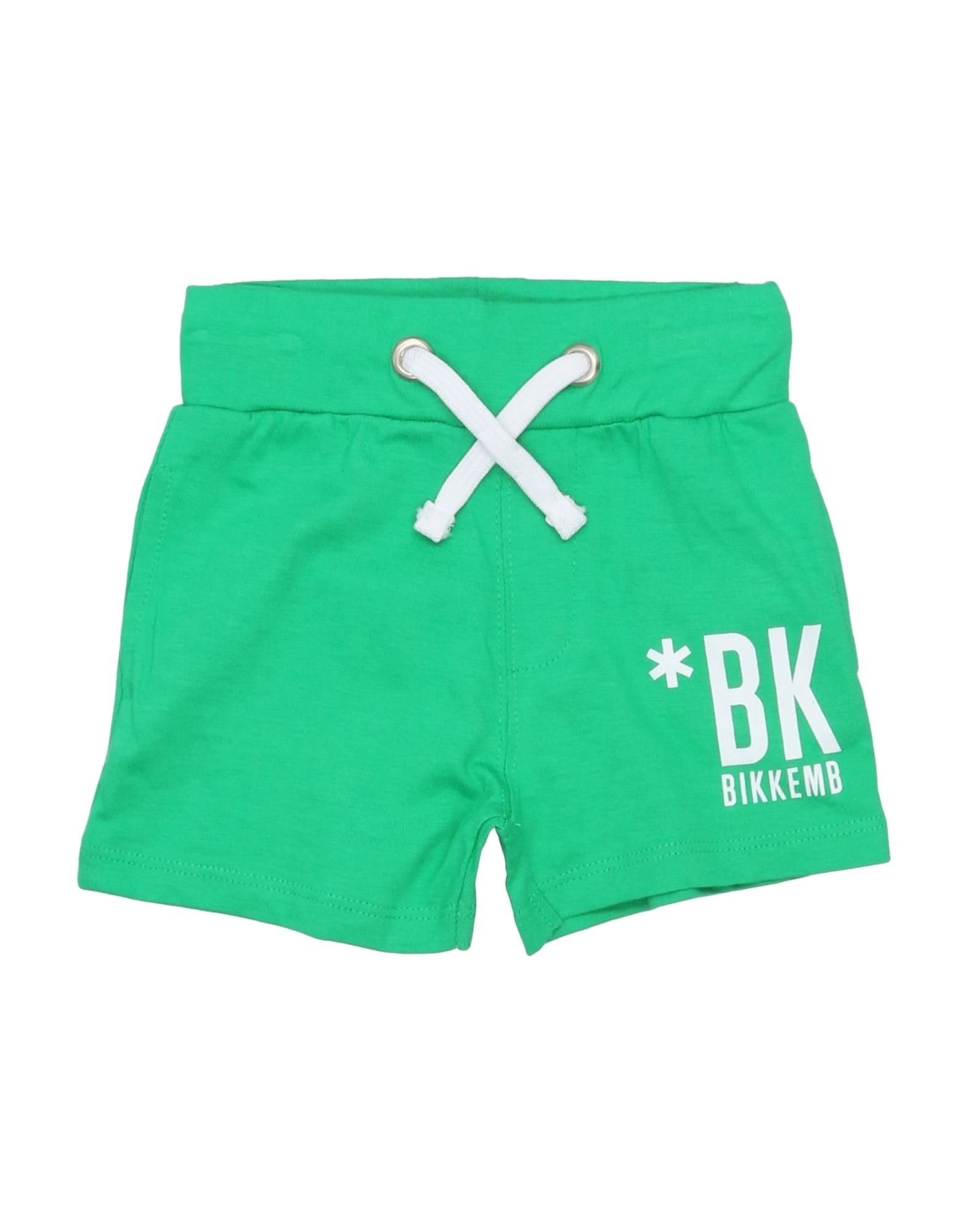 Bikkembergs Kids' Shorts & Bermuda Shorts In Green