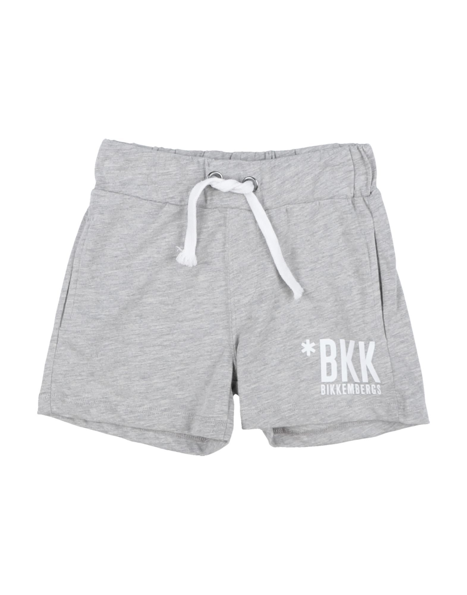 Shop Bikkembergs Toddler Boy Shorts & Bermuda Shorts Light Grey Size 5 Cotton
