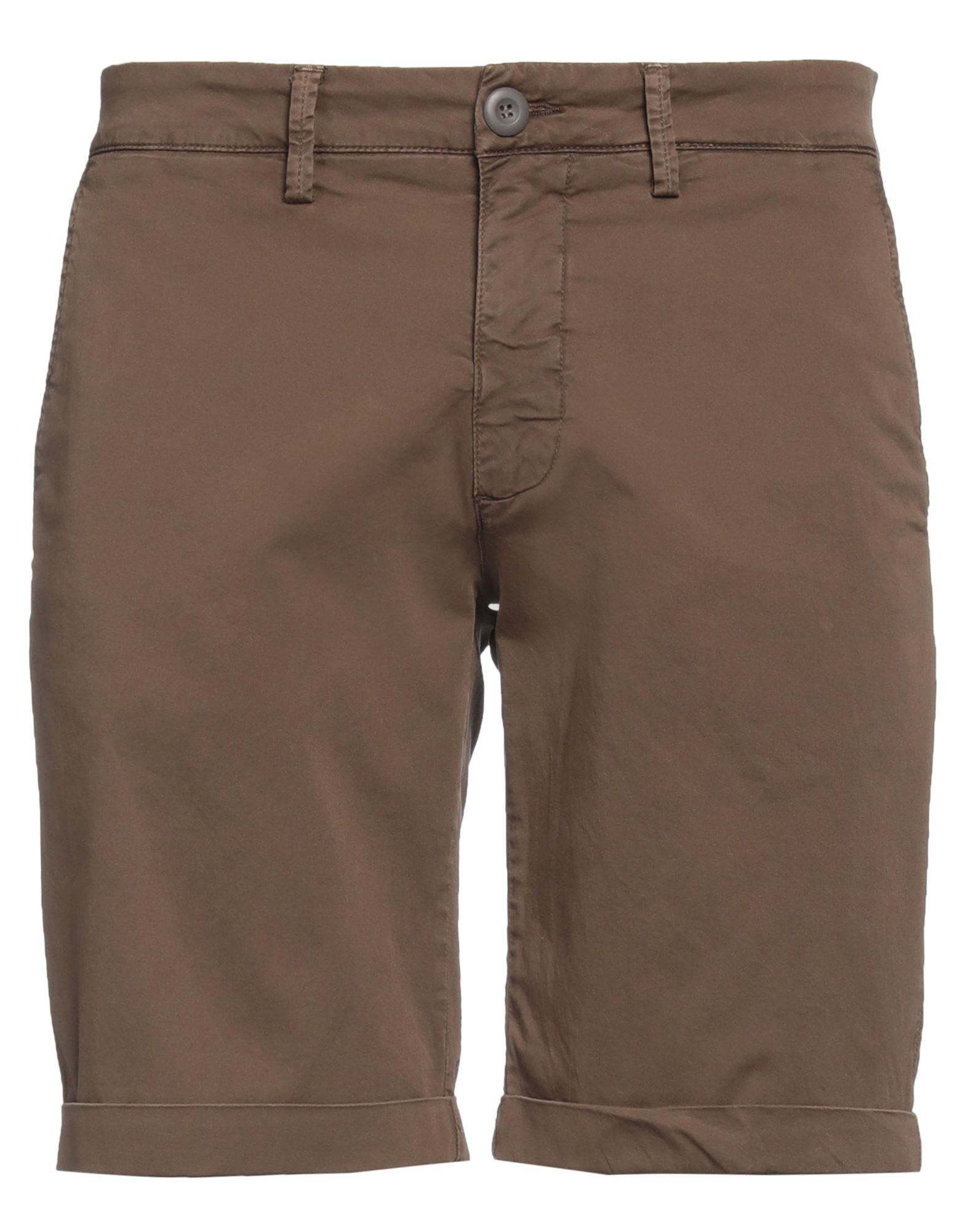 Modfitters Man Shorts & Bermuda Shorts Khaki Size 34 Cotton, Elastane In Beige
